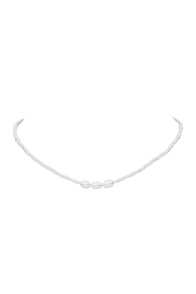 Large freshwater deals pearl necklace