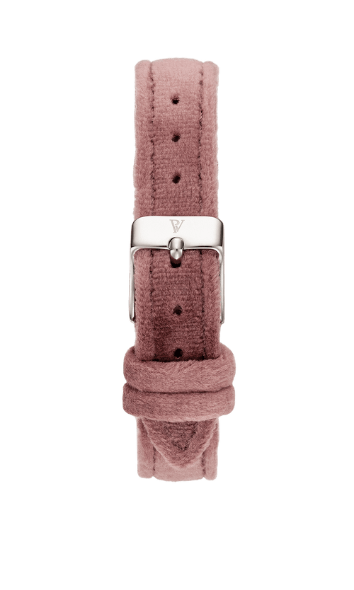 Paul Valentine Pink Velvet Strap