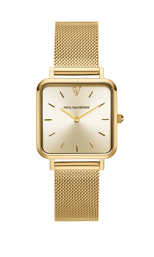 Paul Valentine Glossyedge Gold Melrose Mesh